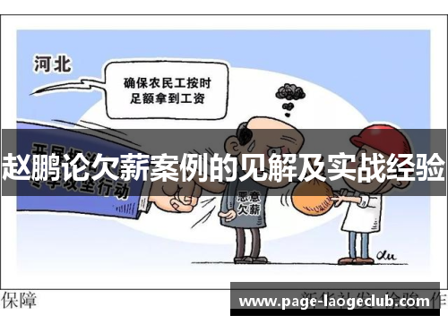 赵鹏论欠薪案例的见解及实战经验